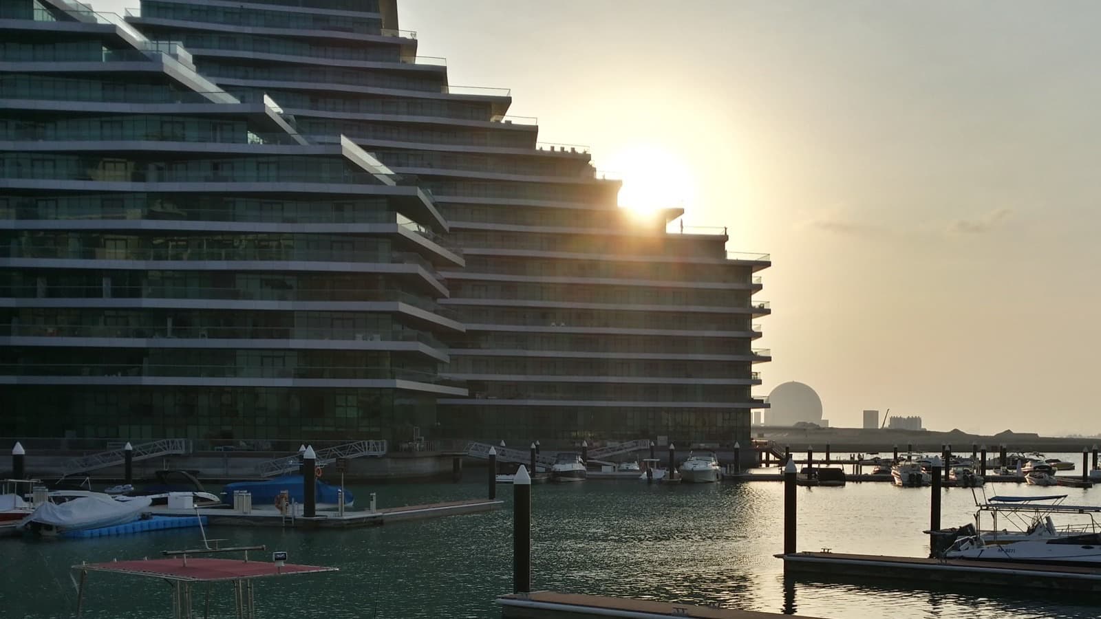 Al Raha Beach — distressed-property landscape