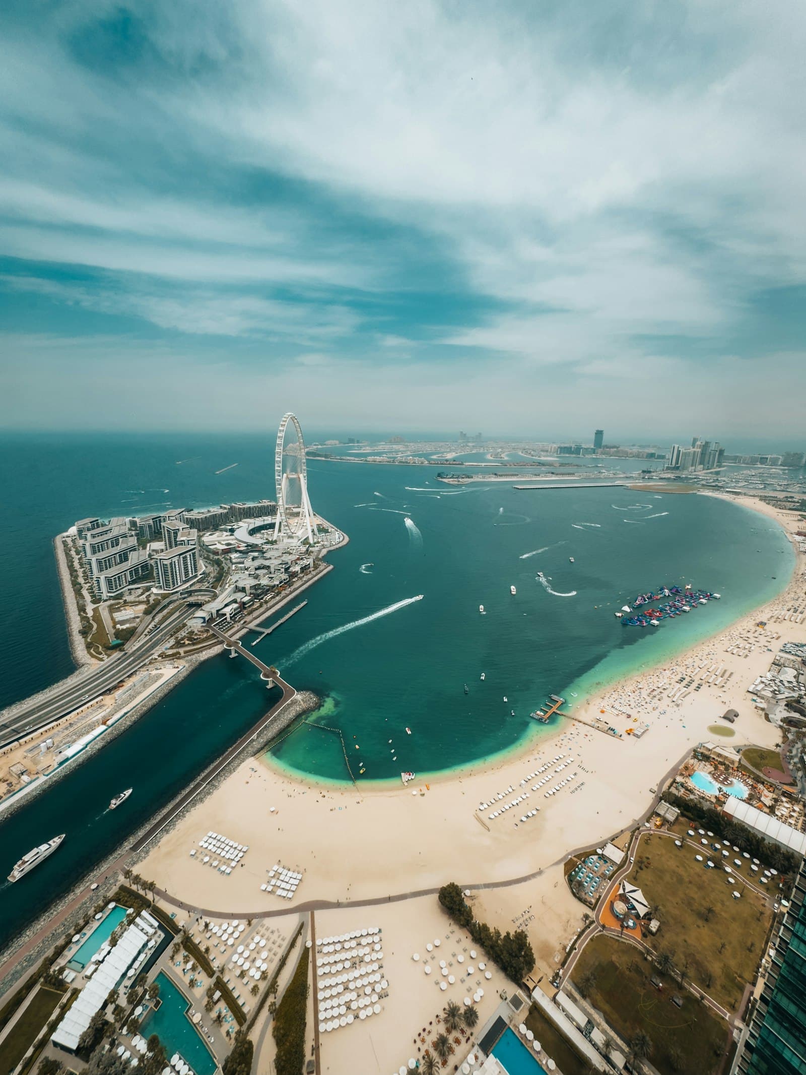 Dubai Marina — distressed-property landscape